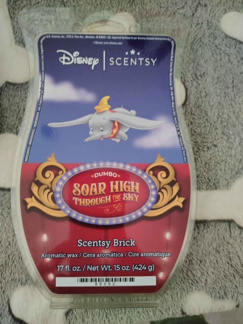 Dumbo Scentsy Wax Brick